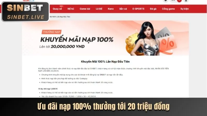 Thưởng nạp lại hàng ngày F8bet80